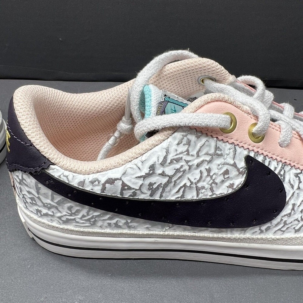 Nike Court Legacy SDC White Pink Silver Serena Williams DJ1454-100 Women Size 7 - Picture 12 of 13